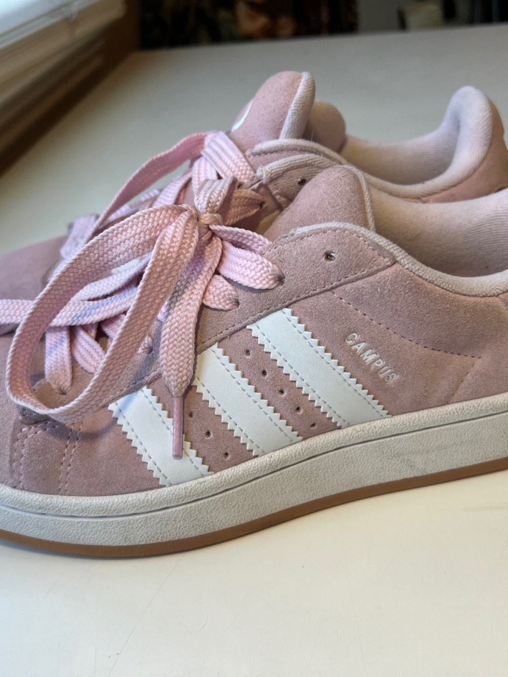Adidas Campus pink Youth Girls 6